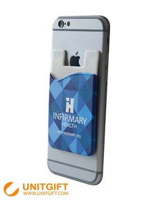 High Quality Adhesive Silicone Smart Wallet Cell Phone Credit