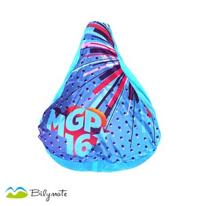 Bicycle seat cover cushion custom silk printing logo