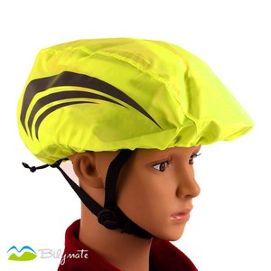Custom printing reflective strap Bicycle helmet cover