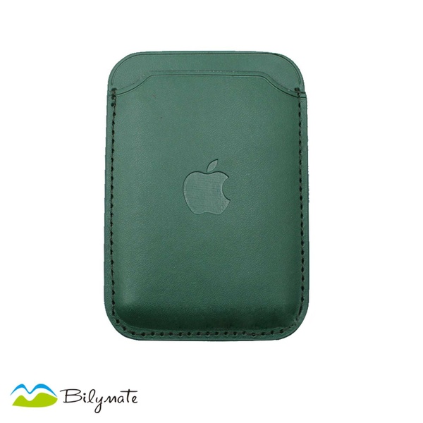 Green Emerald iphone leather card holder