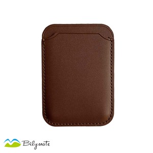 Brown iphone leather card holder