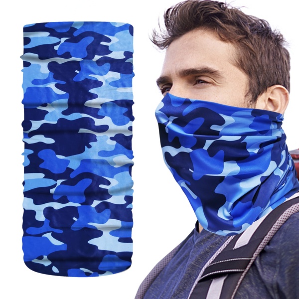 Customized digital printing cooling seamless bandana neck gaiter