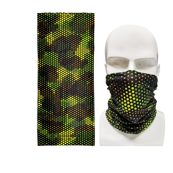 Custom Buff Face Shield Headband seamlees tube Bandana