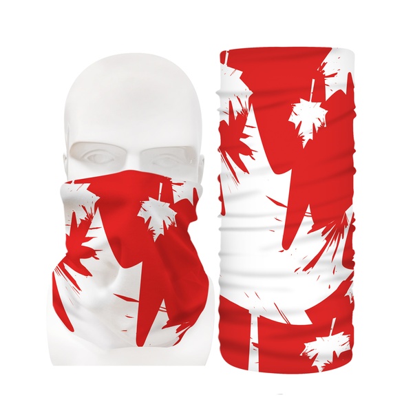 Canada  maple leaves bandana