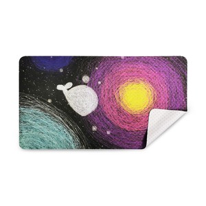 Custom microfiber cloth mouse pad