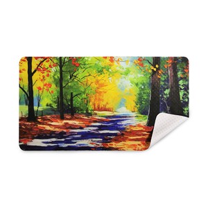 3in1 microfiber cloth mouse pad