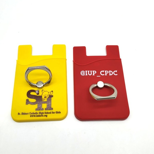 2 in 1 New Mobile Phone Card Holder with Ring Stand