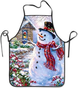 Apron for Christmas Dinner Party Cooking Baking Crafting House Cleaning Kitchen