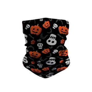 Halloween Headwear Neck Gaiter Head Warmer Full Face Sun Mask Magic Thickened Winter Scarf Bandana Headbands