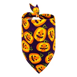 Halloween Dog Bandanas - Triangle Pet Scarf for Dogs Pets