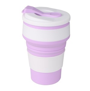 Collapsible Cup Silicone Folding Cup/Mug Sport bottle with Lids - Coffee Cup