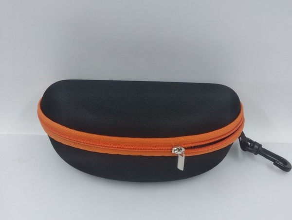 Sunglasses Case Portable Travel Zipper Eyeglasses Case With Hook