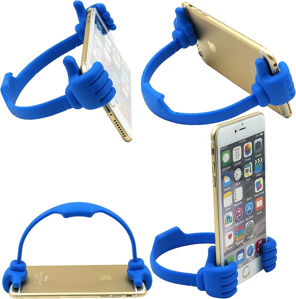 Thumbs Up Adjustable Flexible Mobile Cell Phone Tablet Display Stand Holder
