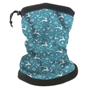 Soft Fleece Neck Warmer Scarf Wrap Cold Weather Windproof for Ski Snowboard Cycling Fishing Men Women