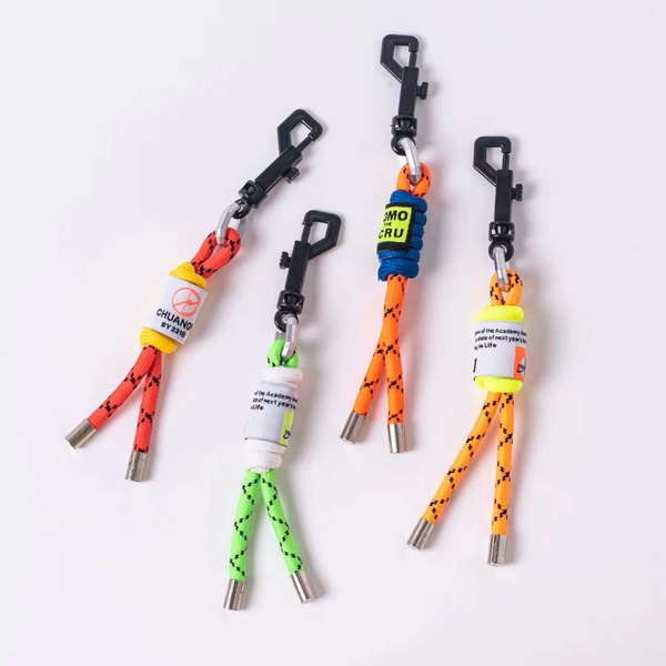 Custom Paracord Keychain Clip Carabiner Paracord Lanyard for Keys