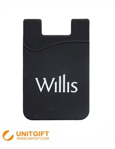 High Quality Silicone Name Card Holder with Custom Logo Design,