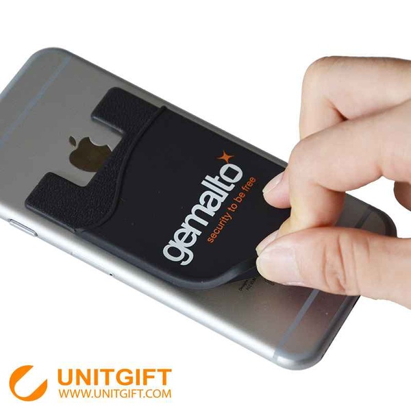 Custom Adhesive Cell Phone Card Holder