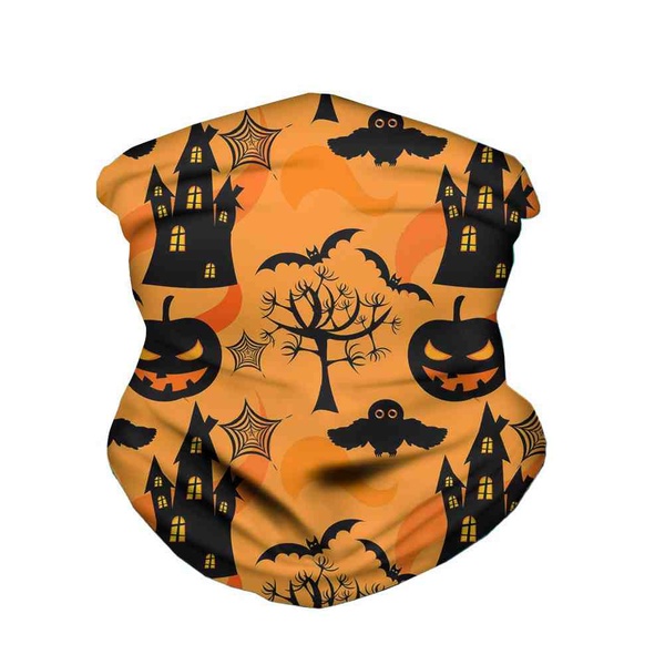 Halloween Bandana digital printing neck gaiter
