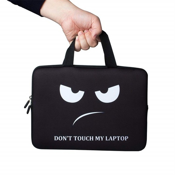 Custom printed laptop sleeve