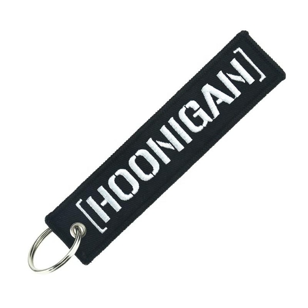 Embroidered Keychain Tag