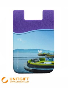 New Arrival Color Oem Logo Smart Wallet Silicone Cell Phone