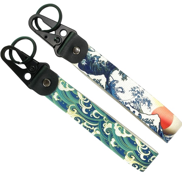 Wrist Straps for Keyrings Custom Printing Key Chain Ring Holder