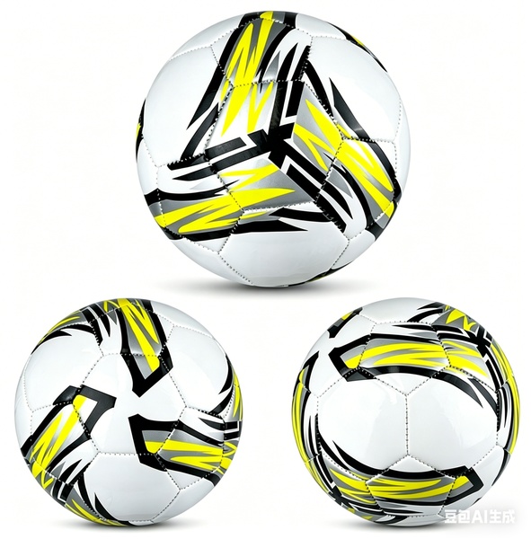 Size 4/5 Soccer Ball, Durable Pvc Material with Rubber Bladder,