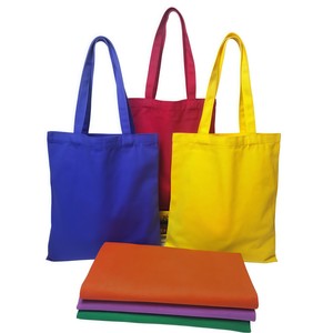 Printed Canvas Tote Bag Reusable, Heavy Duty, Multi-Color, Eco-Friendly, Perfect for Shopping, Beach, Work & Daily Us