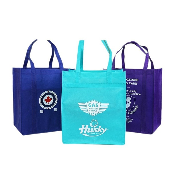 Reusable Non-Woven Tote Bag - Custom Printable, Eco-Friendly Grocery & Shopping Tote for Daily Use, Lightweight & Durable