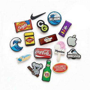 custom logo shoe charms