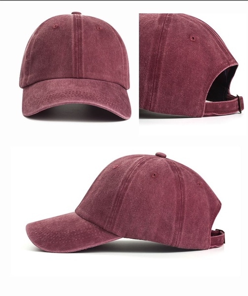 Wholesale Custom Logo Washed Soft Top Vintage Dad Hats Adjustable Plain Custom Baseball Cap for Men Women