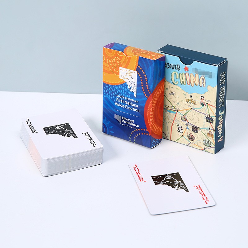 Custom printing paper playing cards